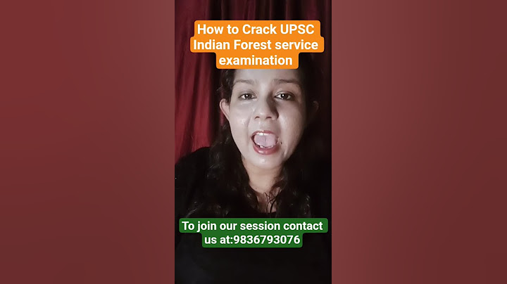 Crack UPSC Indian Forest Service Exam with top tips & strategy!  #IFoS2025 #UPSCPrep