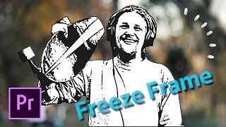 FREEZE IN TIME Characters Freeze Frame Intro Effect Adobe Premiere Pro Tutorial