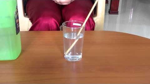 Bending of light by refraction Science Experiment