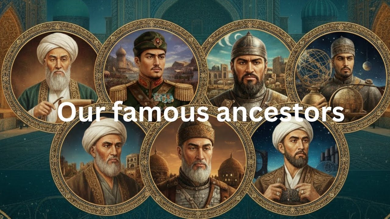 Uzbek Famous People (open lesson for school learners). History, but make it aesthetic✨.