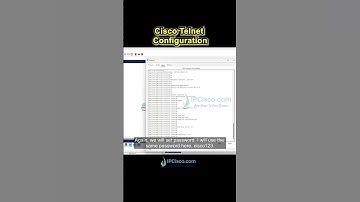 Cisco Telnet Configuration✨✨