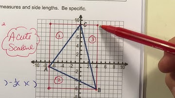 Triangle Area on Coordinate Plane (Part 3 - Box Method Scalene)