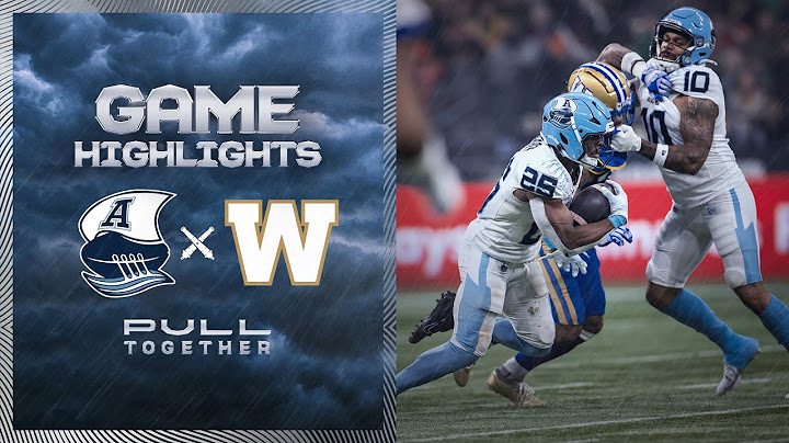 CFL Game Highlights – Grey Cup: Toronto Argonauts vs. Winnipeg Blue Bombers – November 17th, 2024
