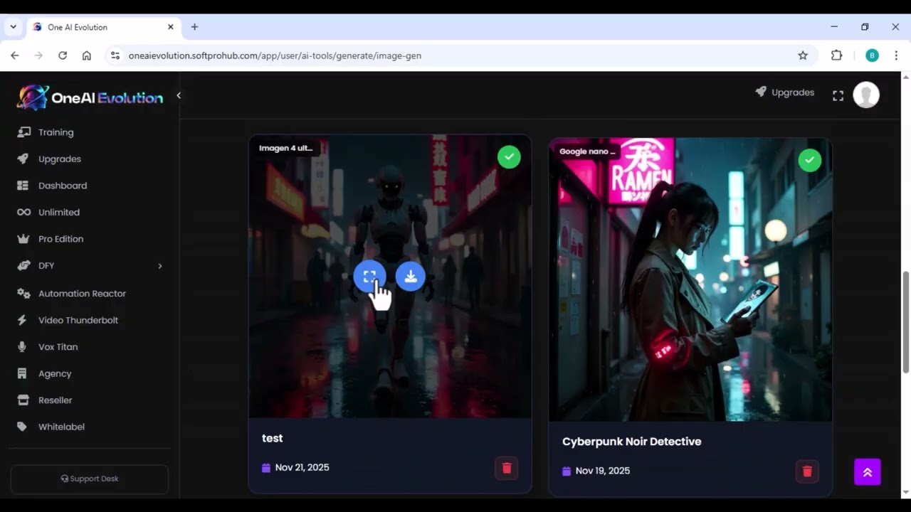 One AI Evolution Full Demo