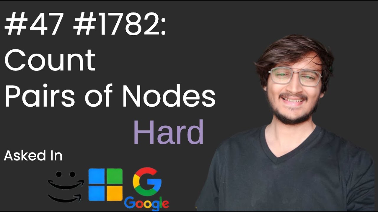 Count Pairs of Nodes || LeetCode - YouTube