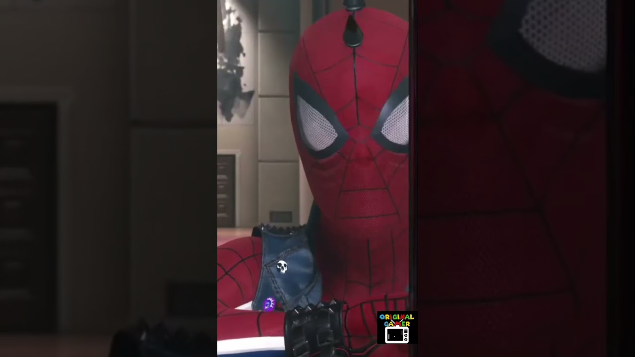 Spider-Man vs. Masked Sword Villain! Epic High-Rise Battle!