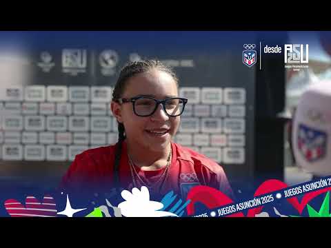 Esmeralda Butler avant le podium femmes : 4e des Jeux panaméricains juniors 2025