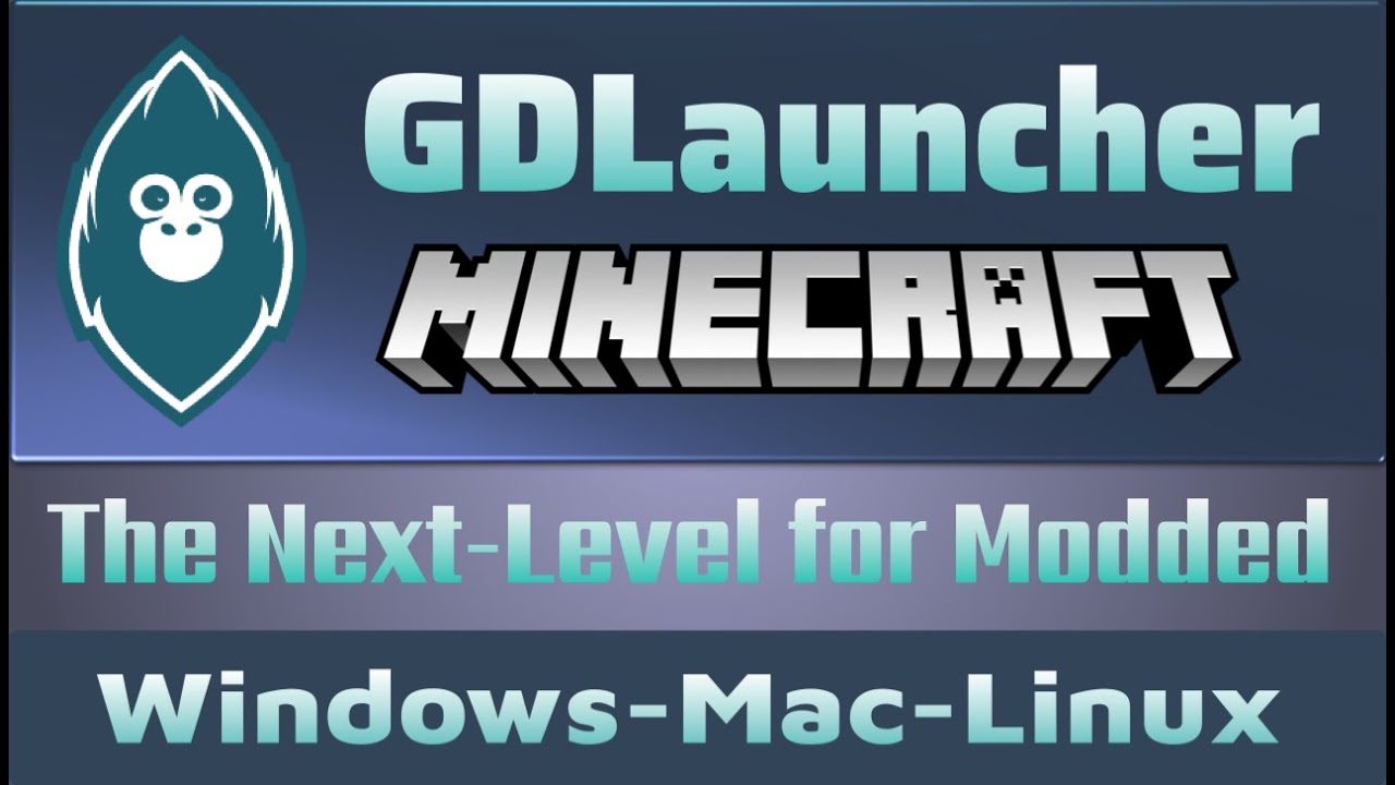Gdlauncher For Minecraft The Modern Next Level Launcher For Mods And Modpacks Youtube