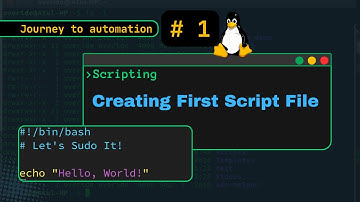 Create & Run Your First Script in 2 Minutes! #shellscripting1  #SudoIt #scripting #automation