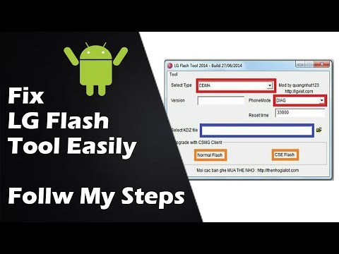 Fix LG Flash Tool 2014 Error