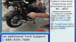 Setup Jm50 Part5 Oil Change N Start Up