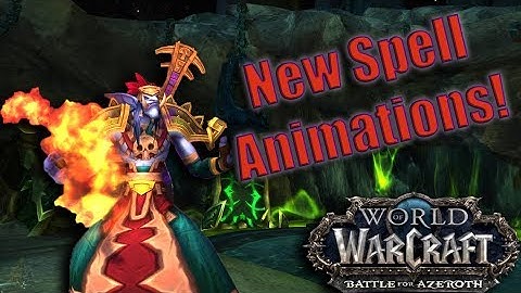 Battle for Azeroth (Beta) - New Warlock Spell Animations and Graphics! Demonology and Affliction!