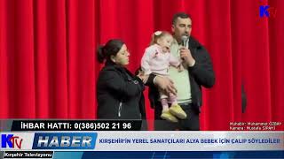 Kirşehi̇r’i̇n Yerel Sanatçilari Alya Bebek İçi̇n Çalip Söyledi̇ler
