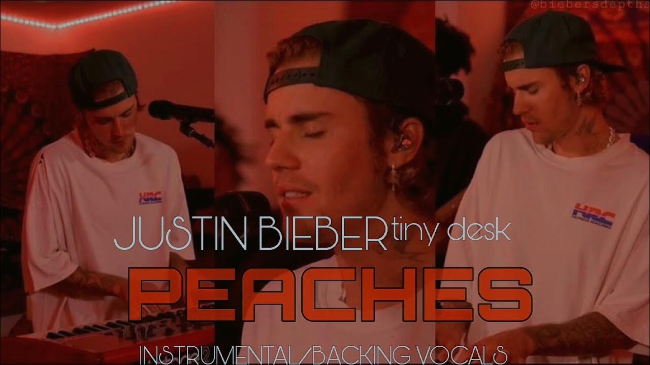Peaches Justin Bieber (tiny desk) Instrumental/Backing Vocals YouTube