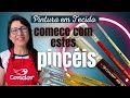 Pintura em tecido- COMECE COM ESTES PINCÉIS #pinturaemtecido #auladepintura