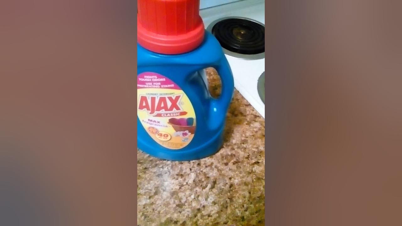 Ajax Classic Laundry Detergent review YouTube