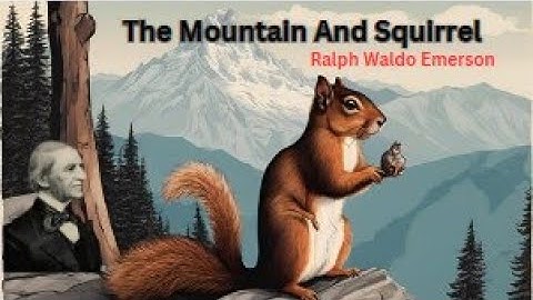 Fable by Ralph Waldo Emerson