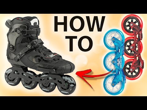 HOW TO  CORRECTLY CHANGE FRAMES ON INLINE SKATES - TUTORIAL
