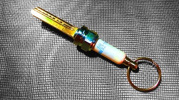 Make a spark plug key