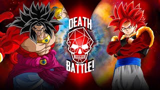 SS4 Broly vs. SS4 Gogeta | MUGEN Death Battle