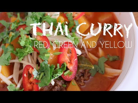 ramadan-recipe-|-thai-red,-green-and-yellow-curry