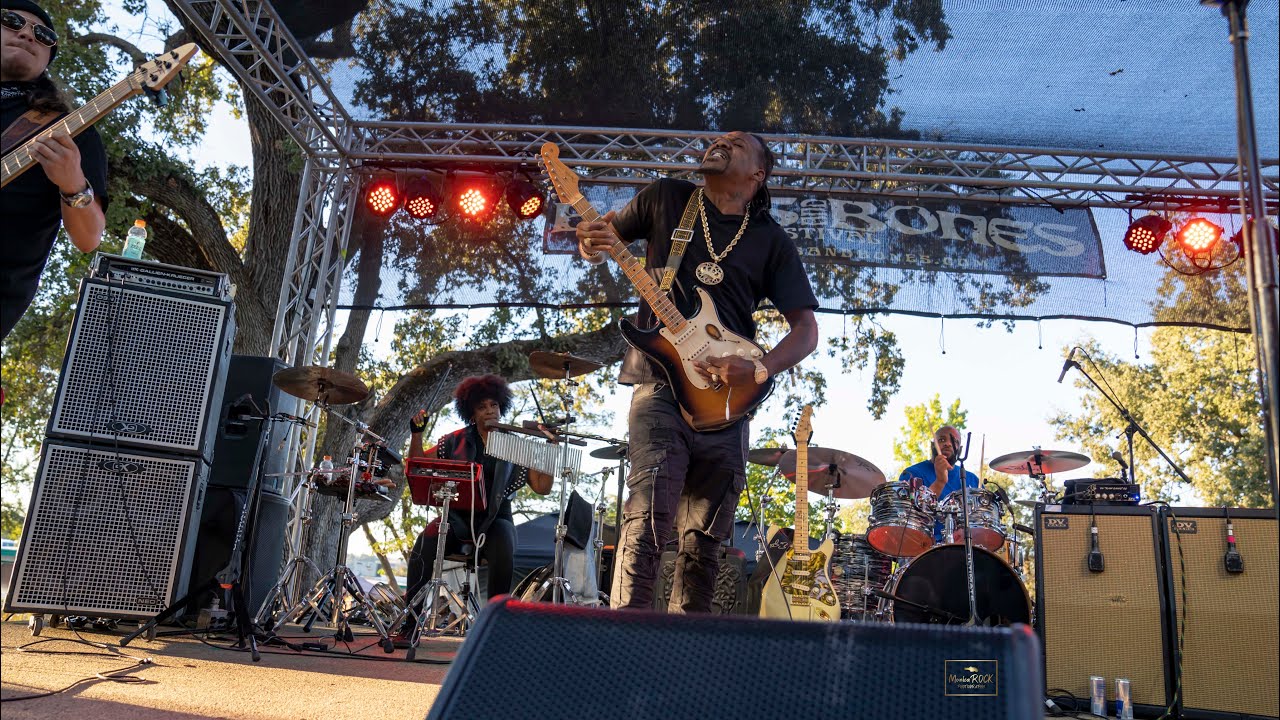 Eric Gales Band LIVE Groovin Highlight Blues and Bones Festival 9/24