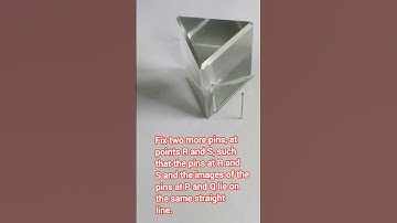 Refraction through Glass Prism | Activity 11.1 | Class 10 Science #chemxpert #science