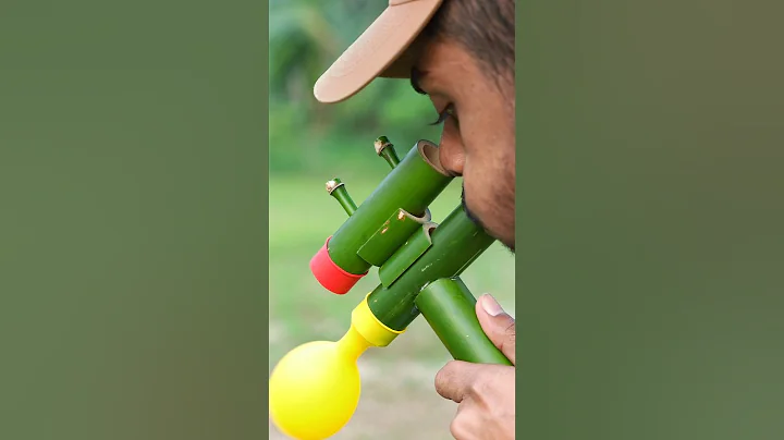 Bamboo Balloon Blaster: Double the Fun and Desi Style #art #diy #crafts #bamboo #balloon thumbnail
