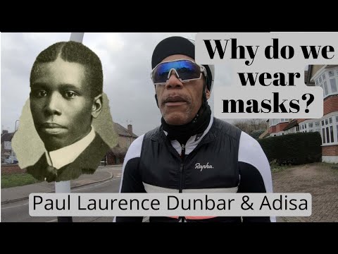 Adisa The Poetry pedlar & Paul Laurence Dunbar discuss WHY WE WEAR MASKS!!!