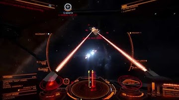 LRay and BRay fight a python ELITE DANGEROUS