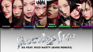 XG - SHOOTING STAR (BARS REMIXX FEAT. RICO NASTY) [Color Coded Lyrics]