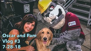 Bark at the Greek Fest | Oscar and Pam Vlog #3 (7-28-18)