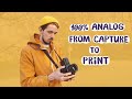 Pure analog color photography on hasselblad from capture to final print