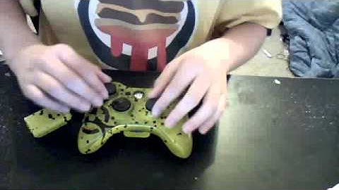 50.cal customs Biohazard xbox 360 controller