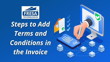 Stappen om algemene voorwaarden toe te voegen aan de factuur van de Fresa-applicatie