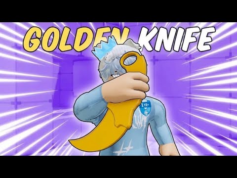 I UNLOCKED *GOLDEN KNIFE* FOR GOJO POJO IN RIVALS ROBLOX!