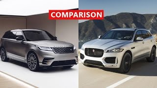 2018 Range Rover VELAR vs 2017 Jaguar F-PACE Comparison - INTERIOR, EXTERIOR, TEST DRIVE