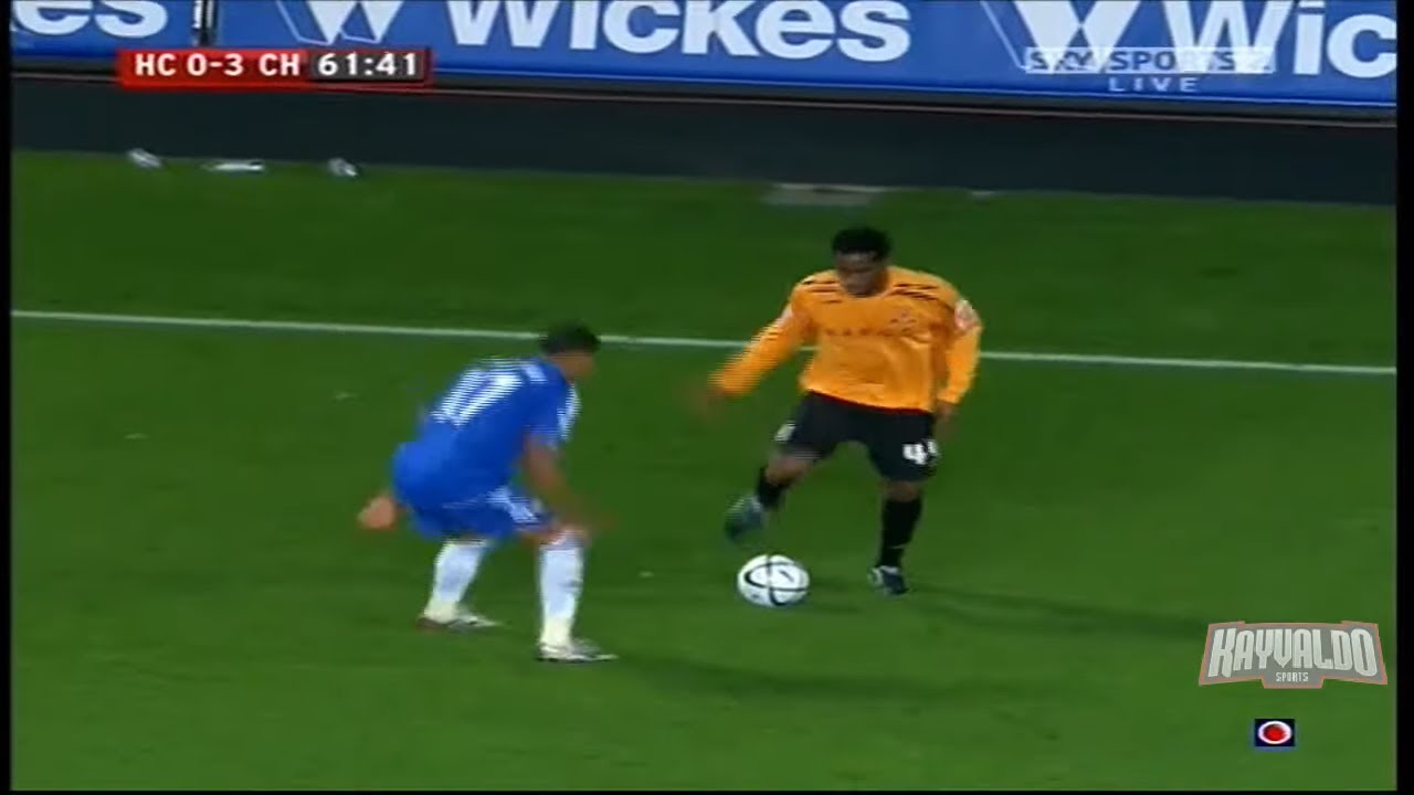 Jay Jay Okocha Vs Chelsea 26 09 07 Youtube