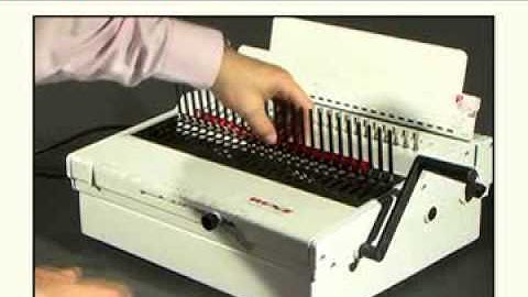 Renz Electric Comb Binding Machine: Combi Comfort