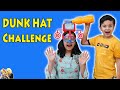 DUNK HAT Family Challenge | Pihu & Papa vs Aayu & Mom | Funny game for kids | Aayu and Pihu Show