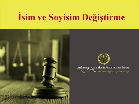 İsim ve Soyisim Değiştirme #shorts