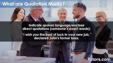 Quotation Marks | Uses, Punctuation Rules, and Examples