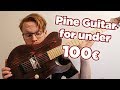 I Made A 100% Pine Guitar!