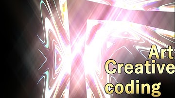 🌈Creative coding🌈computer code（generative）art video❗p5js