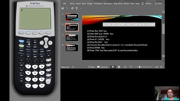 How to sort data in TI 84 Calculator