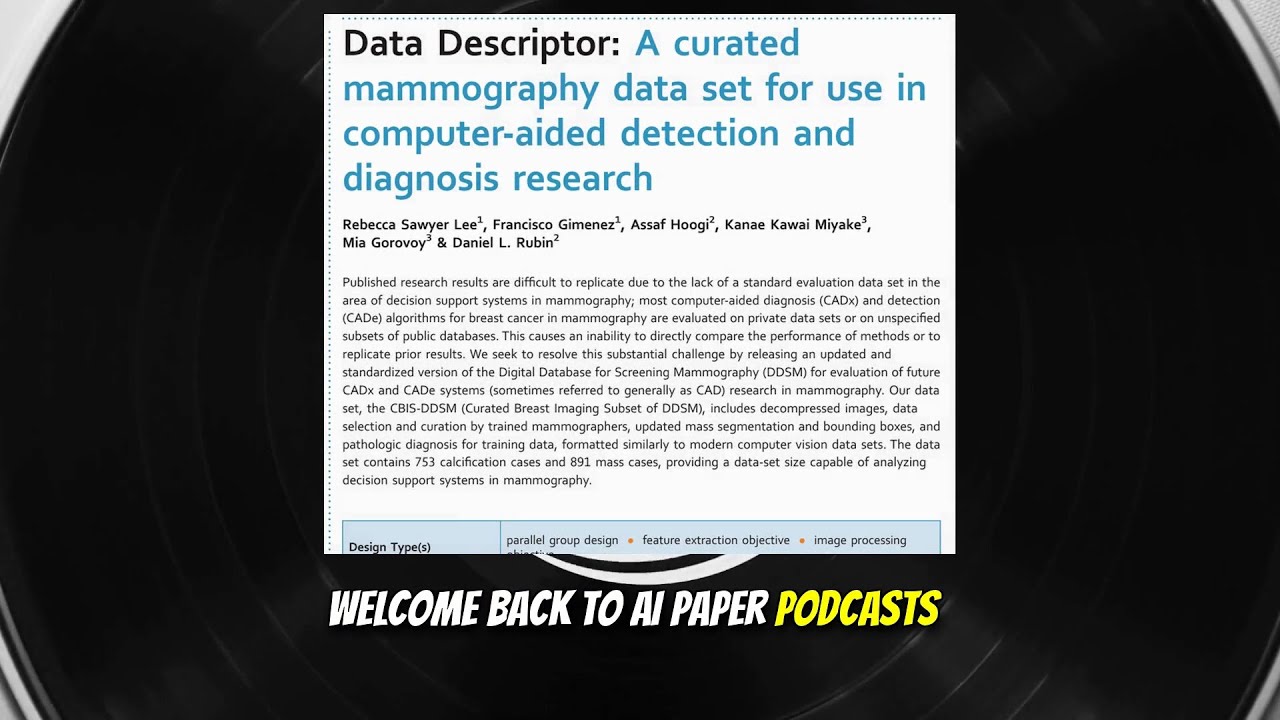 CBIS-DDSM: A curated mammography data set for use in CADe and CADx research (2017)