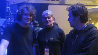 Me and two of Australian Pink Floyd, Nottingham Royal Concert Hall, 25 Feb 14