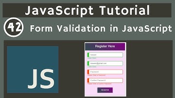 42. Form Validation Part 2 JS DOM in JavaScript | javascript tutorial | UiBrains | NAVEEN SAGGAM