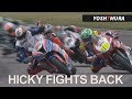 Bsb2019 great racing at thruxton hickman tells irwin hes number 2 