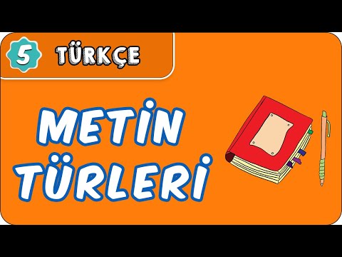 Metin Türleri | 5. Sınıf Türkçe evokul Kampı